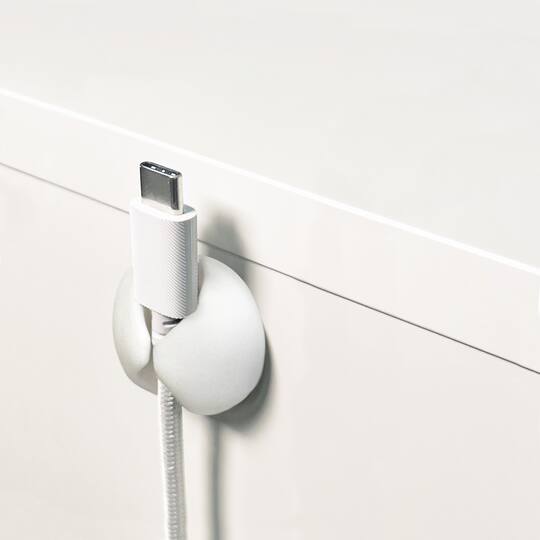 Wrap-It Storage® White Cable Clips